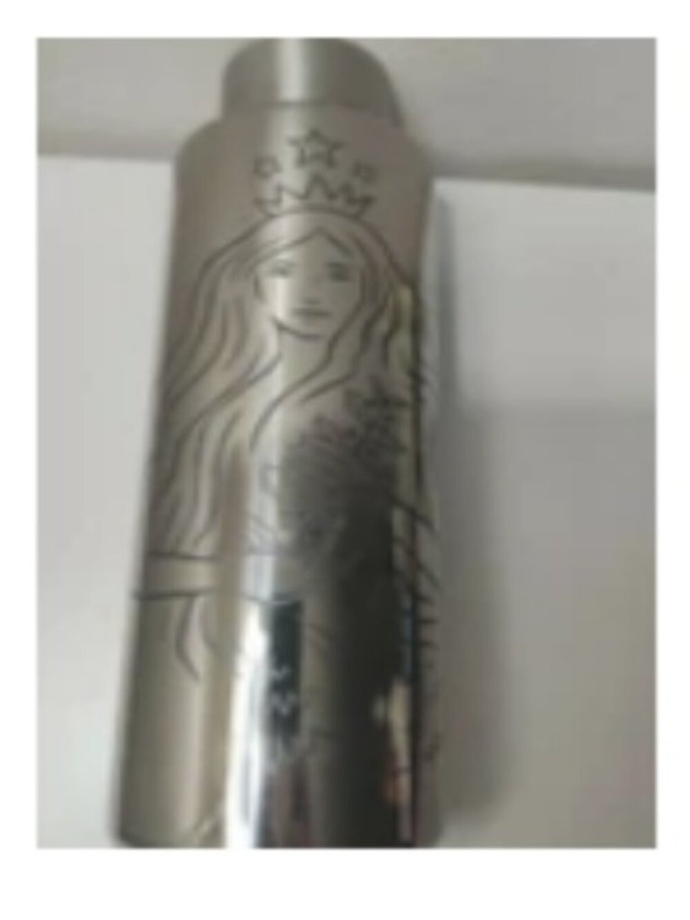 Starbucks Silver Mermaid Anniversary Insulated Water Bottle 20 oz